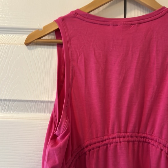 Women’s ATHLETA Sleeveless Shirt Medium Tank Top New with Tags Pink - Picture 3 of 11